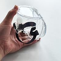 Vista 4 de Paquete de 6 gafas de seguridad protectoras antivaho - Lentes transparentes ajustables suaves y ligeras