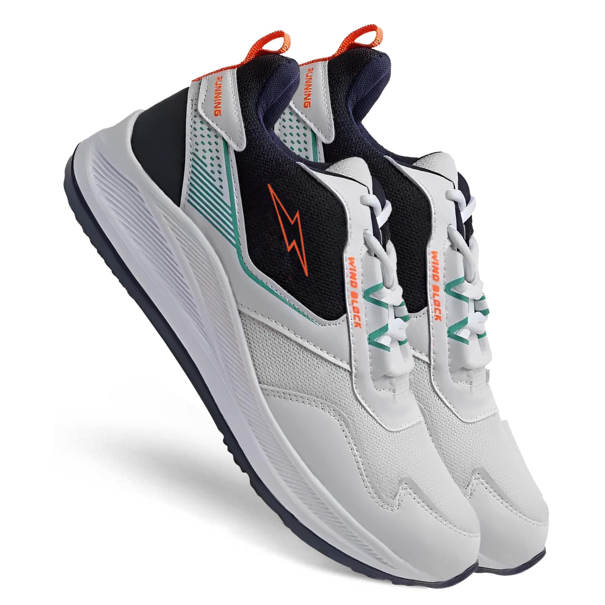 BRUTON Mens EVA Lite Sports Running,Walking,Gym,Training Sneaker Shoes - White, UK 6 (B0DH4VSSDQ) Amazon Price History, Amazon Price Tracker