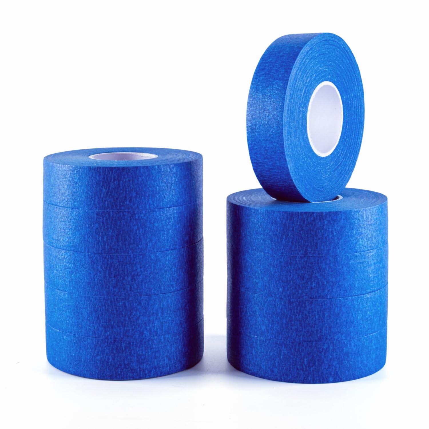 CEILIWEN 24mm x 50m Professional Painter's Masking Tape - 10 Rolls (500m Total) | High Heat & UV Resistant | For Sharp Paint Lines, Edge Sealing, Crafts, Home Renovation & DIY Projects — image 1