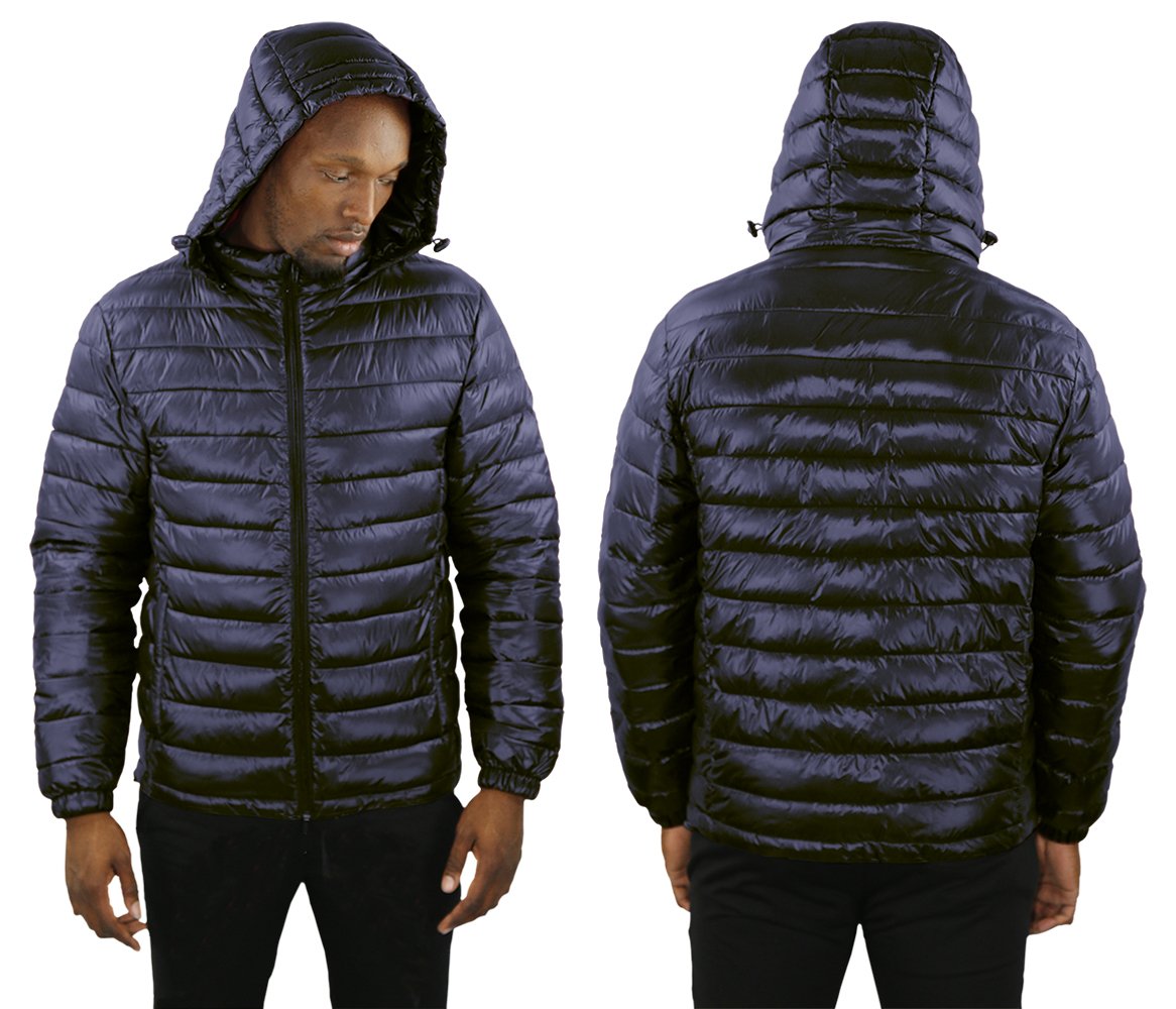 M Society Men's Bubble Jacket M Navy