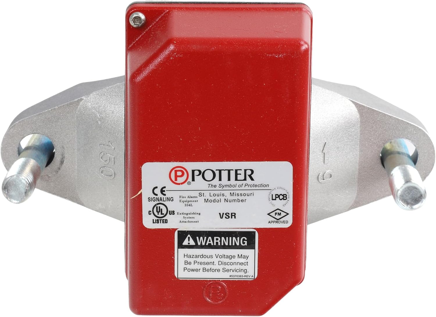 POTTER ELECTRIC SIGNAL VSR6 Potter VSR-F Sprinkler Flow Switch ... 6