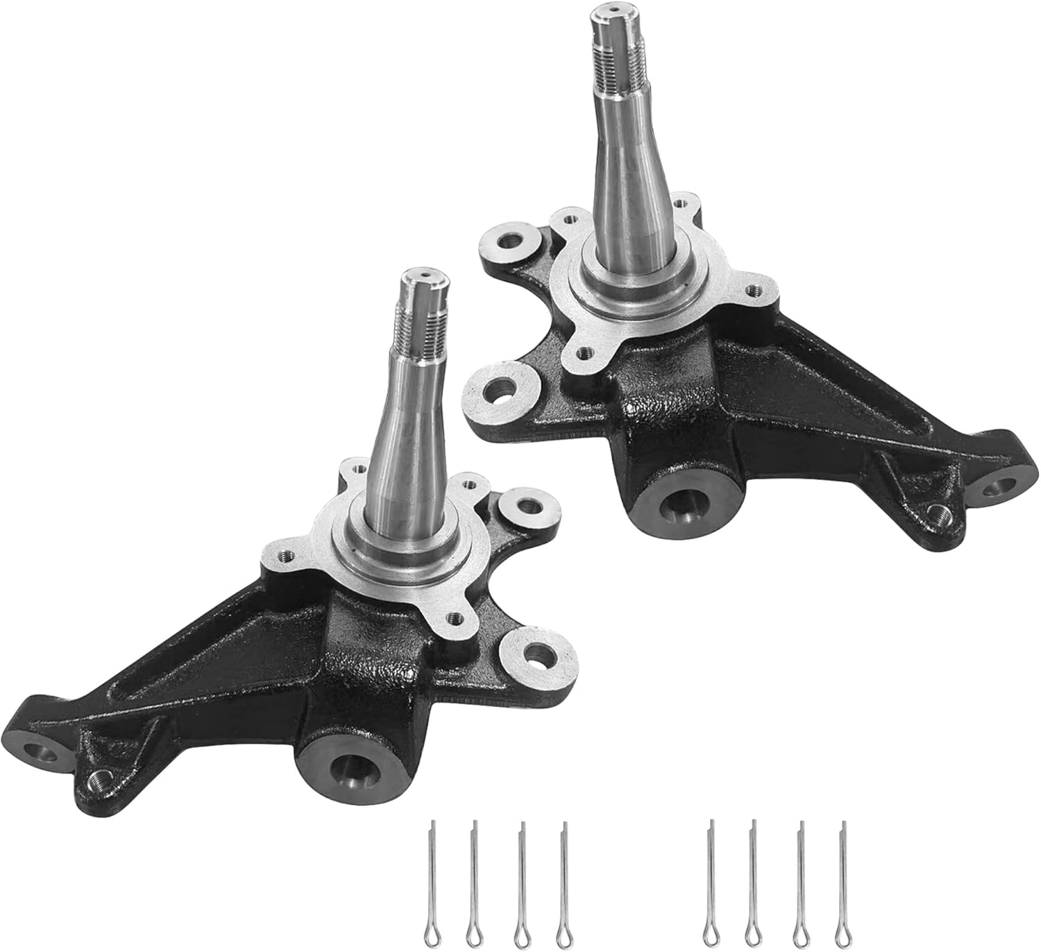 2 Pcs 2" Front Drop Spindles Fits for Toyota Pickup 2WD 1984 1985 1986 1987 1988 1989 1990 1991 1992 1993 1994 1995