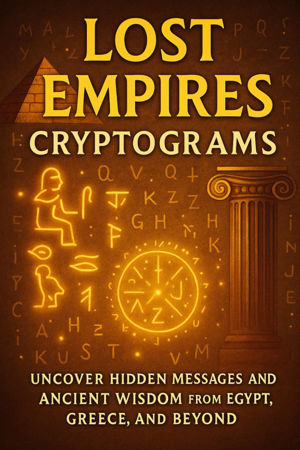 Lost Empires Cryptograms: Uncover Hidden Messages and Ancient Wisdom from Egypt, Greece, and Beyond