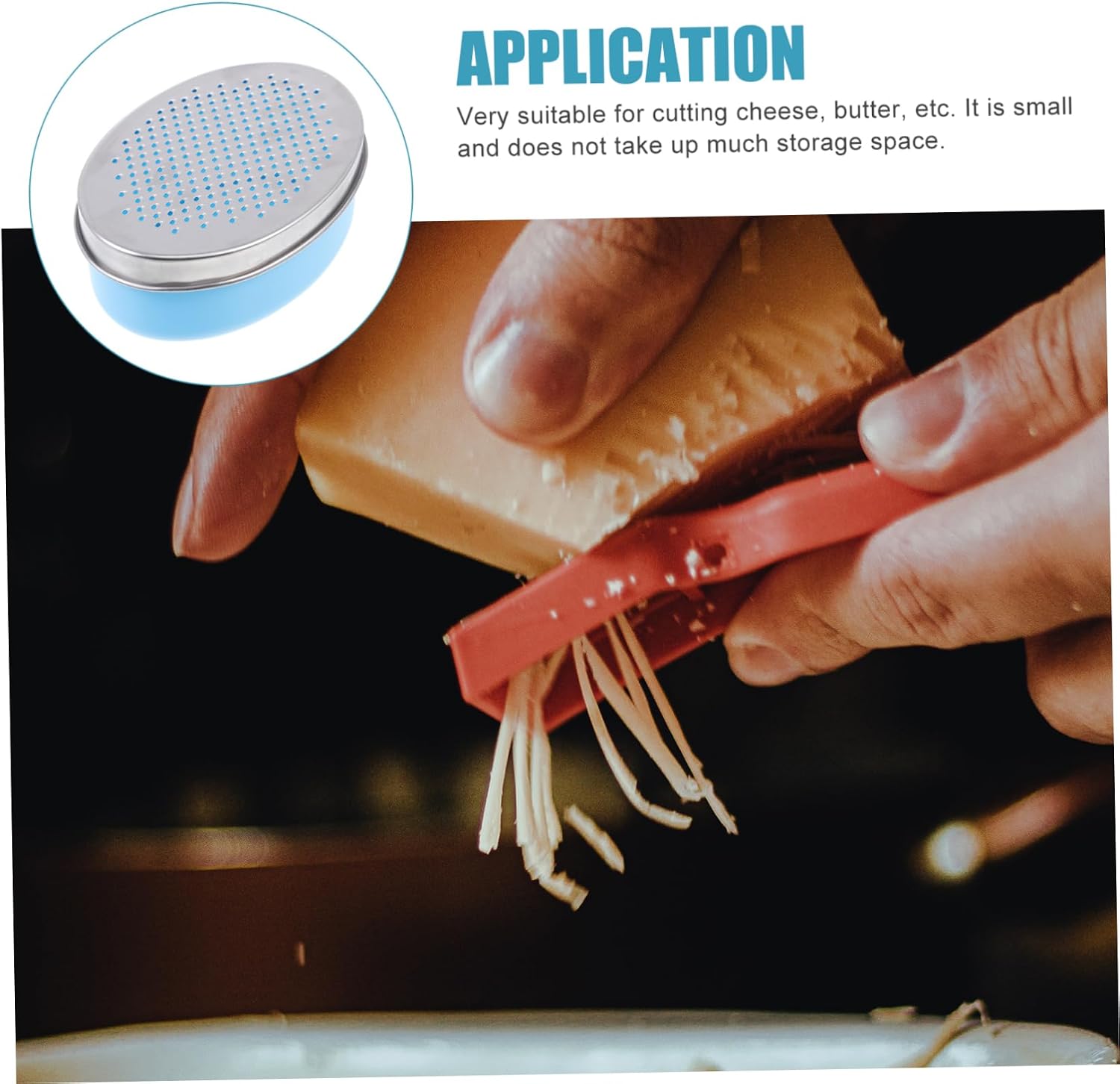 VOSAREA 2pcs Light Cheese Planer Spatula Compact Cheese Shaver for Even Slices Kitchen Tool