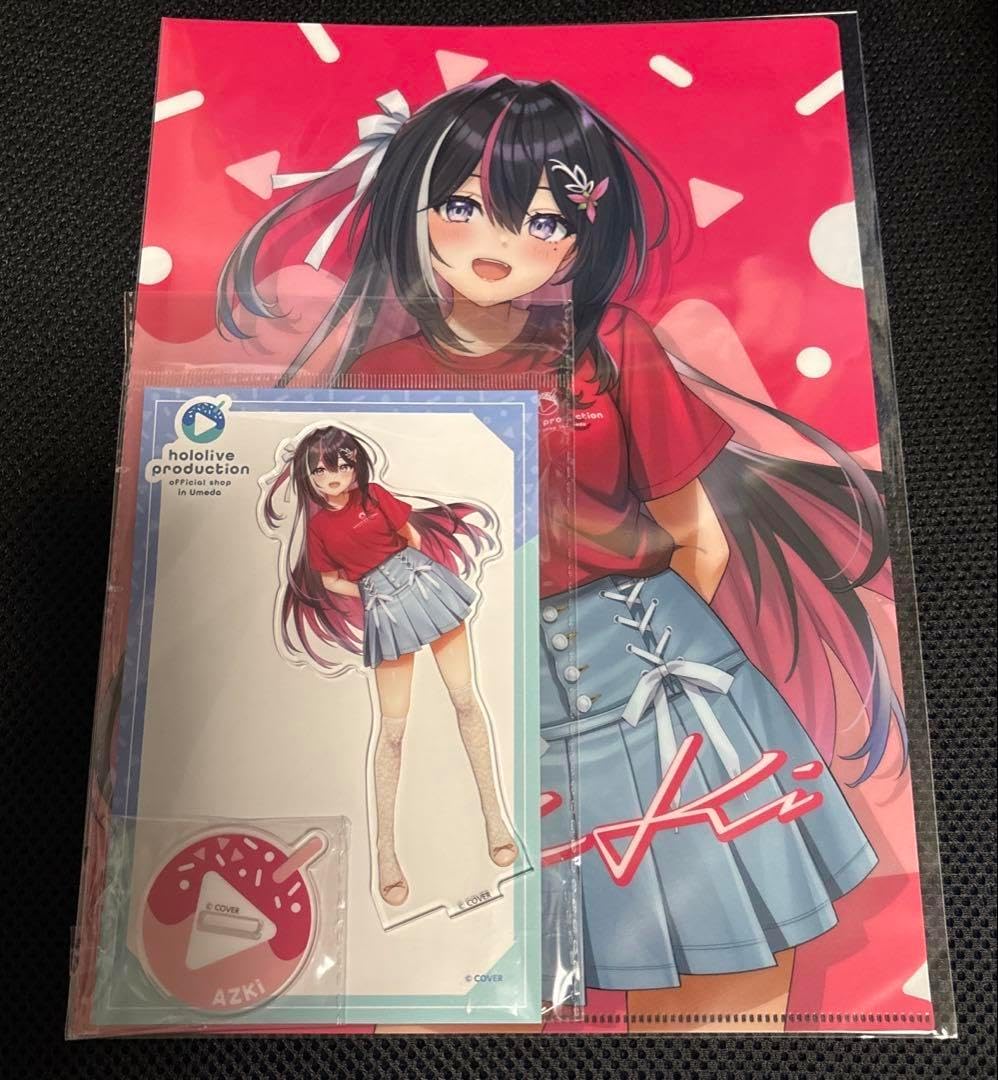 大阪梅田 AZKi アクリルスタンド クリアファイル