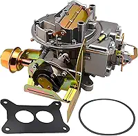 Carburador de 2 cilindros 2100 2150 compatível com motor Ford 289 351 302 F350 F250 F100 Jeep 360 , com junta de montagem de estrangulador elétrico, substitui Motorcraft A800 2100 2150 Carb