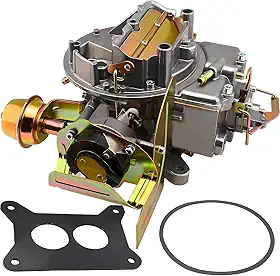 Carburador de 2 cilindros 2100 2150 compatível com motor Ford 289 351 302 F350 F250 F100 Jeep 360 , com junta de montagem de estrangulador elétrico, substitui Motorcraft A800 2100 2150 Carb