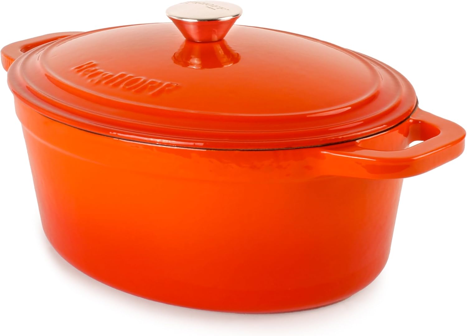 BergHOFF 5 Piece Neo Cast Iron, Orange
