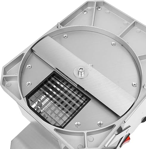 Miniatura 7 de Cortador de verduras comercial,Cortador automático eléctrico de alimentos de frutas,Cortador de verduras resistente de acero inoxidable para patatas