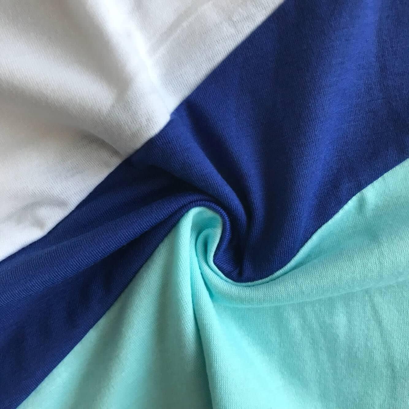 Mommy and Me Long Sleeve Matching Maxi Dress Mother and Daughter Boho Striped Chevron Outfit Clothes - Image 4