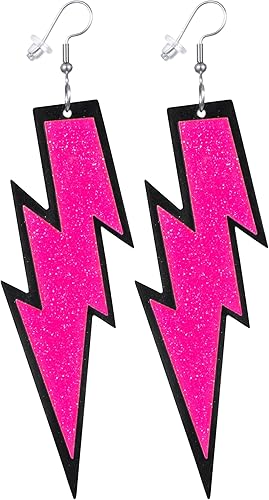 Miniatura 4 de Accesorios para disfraz de los años 80, diadema, guantes de red, collar, pulsera, calentadores de piernas, conjunto de traje de fiesta