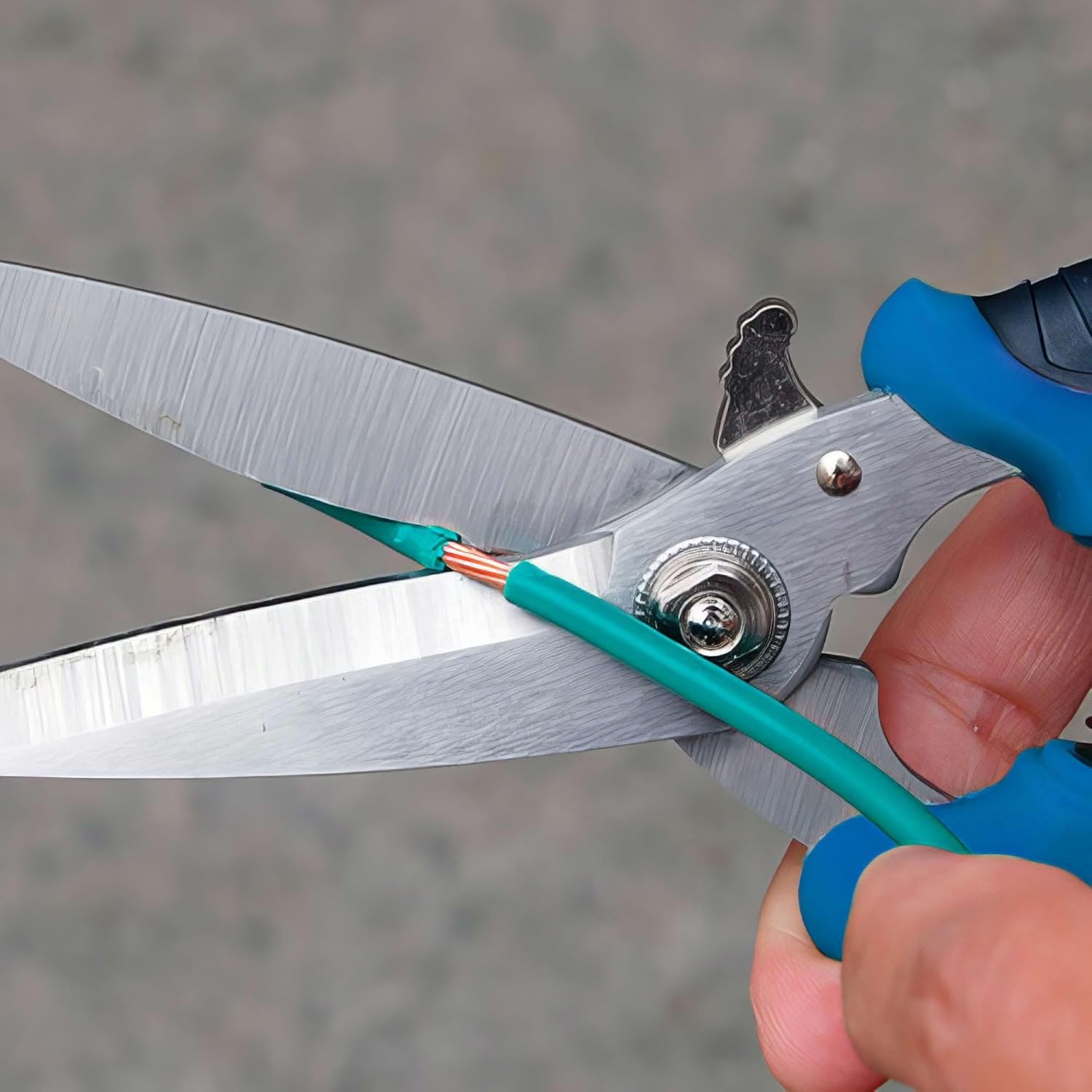 KING TONY 6AB31-75 Alloy Steel Multi-purpose Scissors, 185 mm Length, Pack of 12