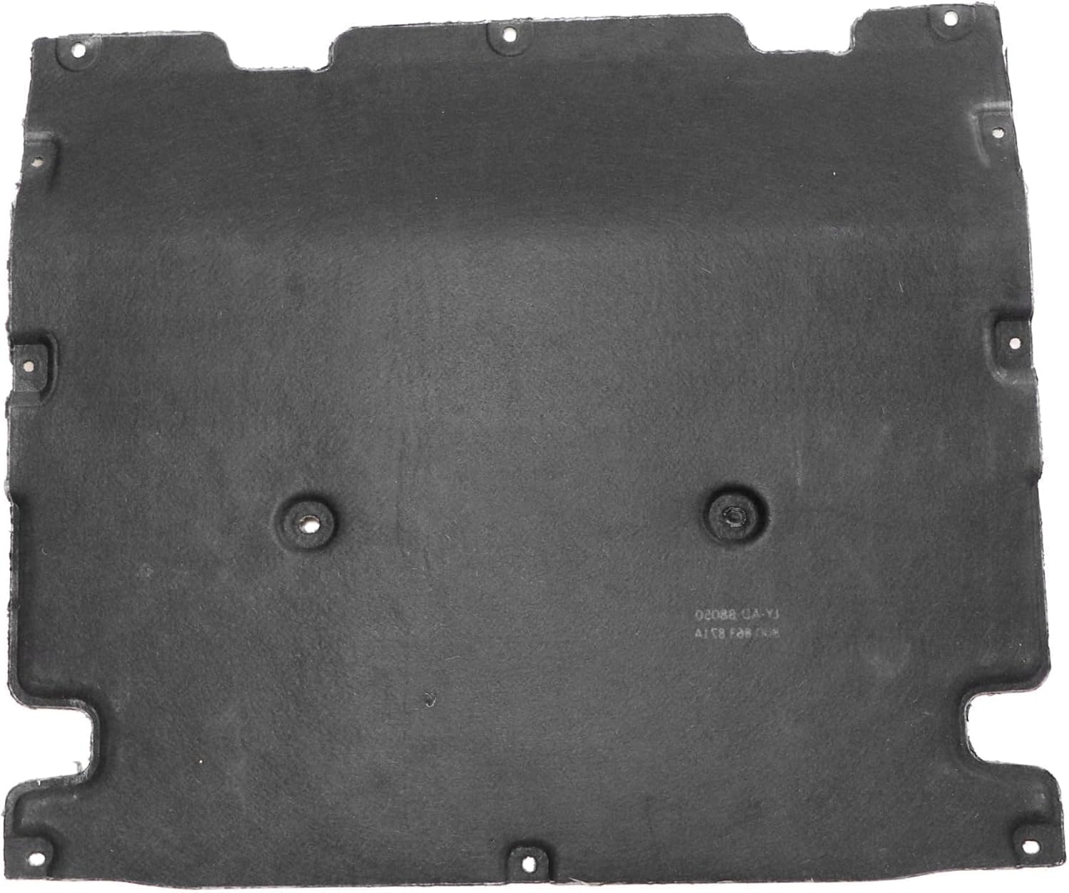 GXARTS Front Black Engine Splash Shield Rearward 80B863821A Compatible with Audi Q5 Q5 PHEV SQ5 2018-2023