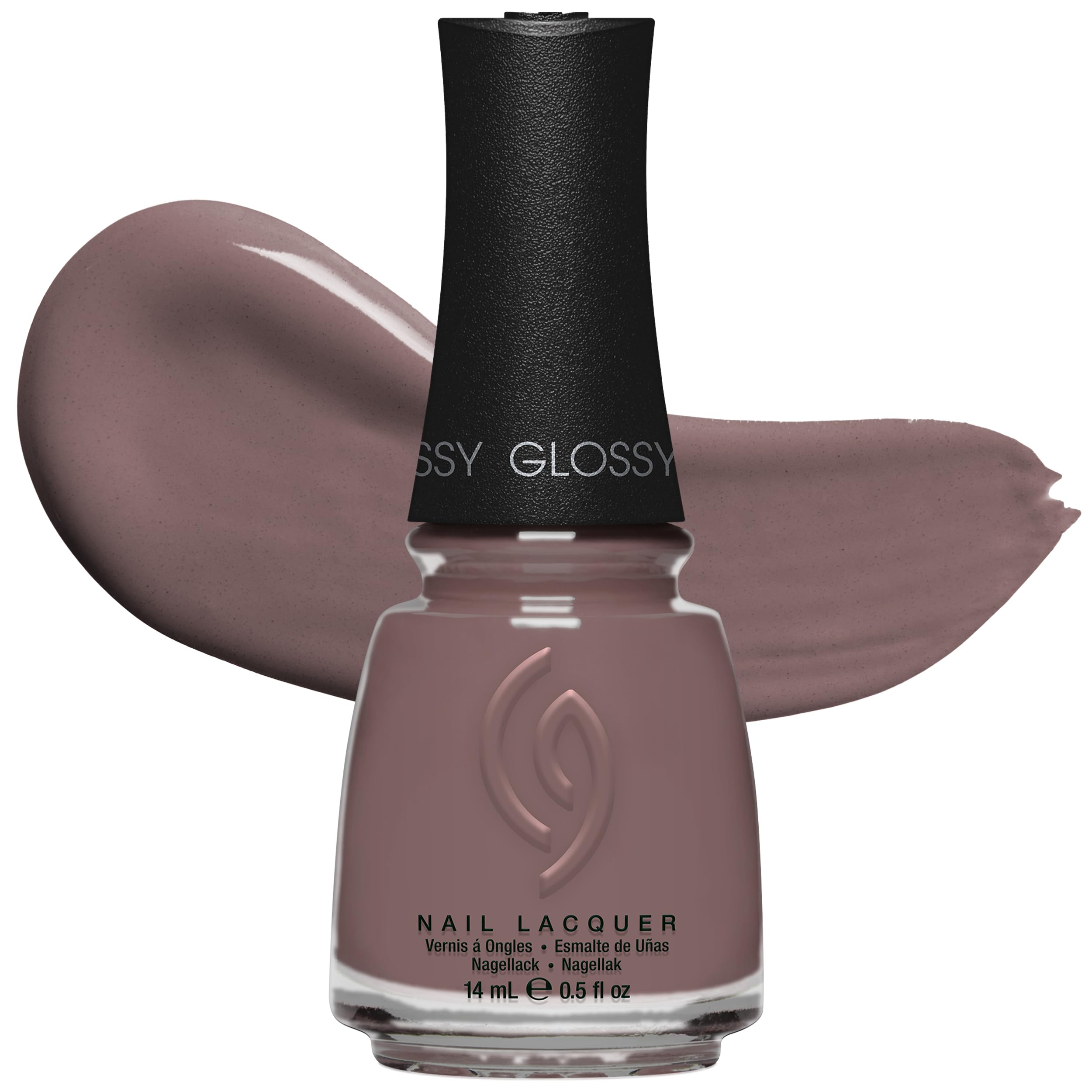 CG Nail Polish Weathered Bark – Vegan Nail Lacquer for DIY Manicure, Chip-Resistant, Natural Glossy Finish, 0.5 fl oz