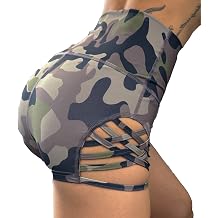 Women's Gym Workout Yoga Shorts Scrunch Booty Hot Pants Active Sports Leggings