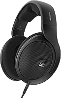 Sennheiser HD 560S Open-Back Audiophile Headphones - Neutral Reference Sound, E.A.R. Wide Soundstage, Detachable Cable, Black