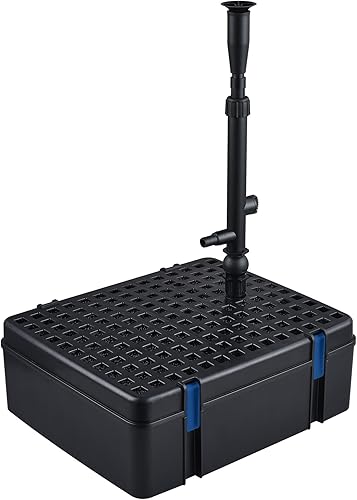 Jebao Todo en un sistema de filtro de estanque con esterilizador UV de 13W 530GPH bomba fuente kits