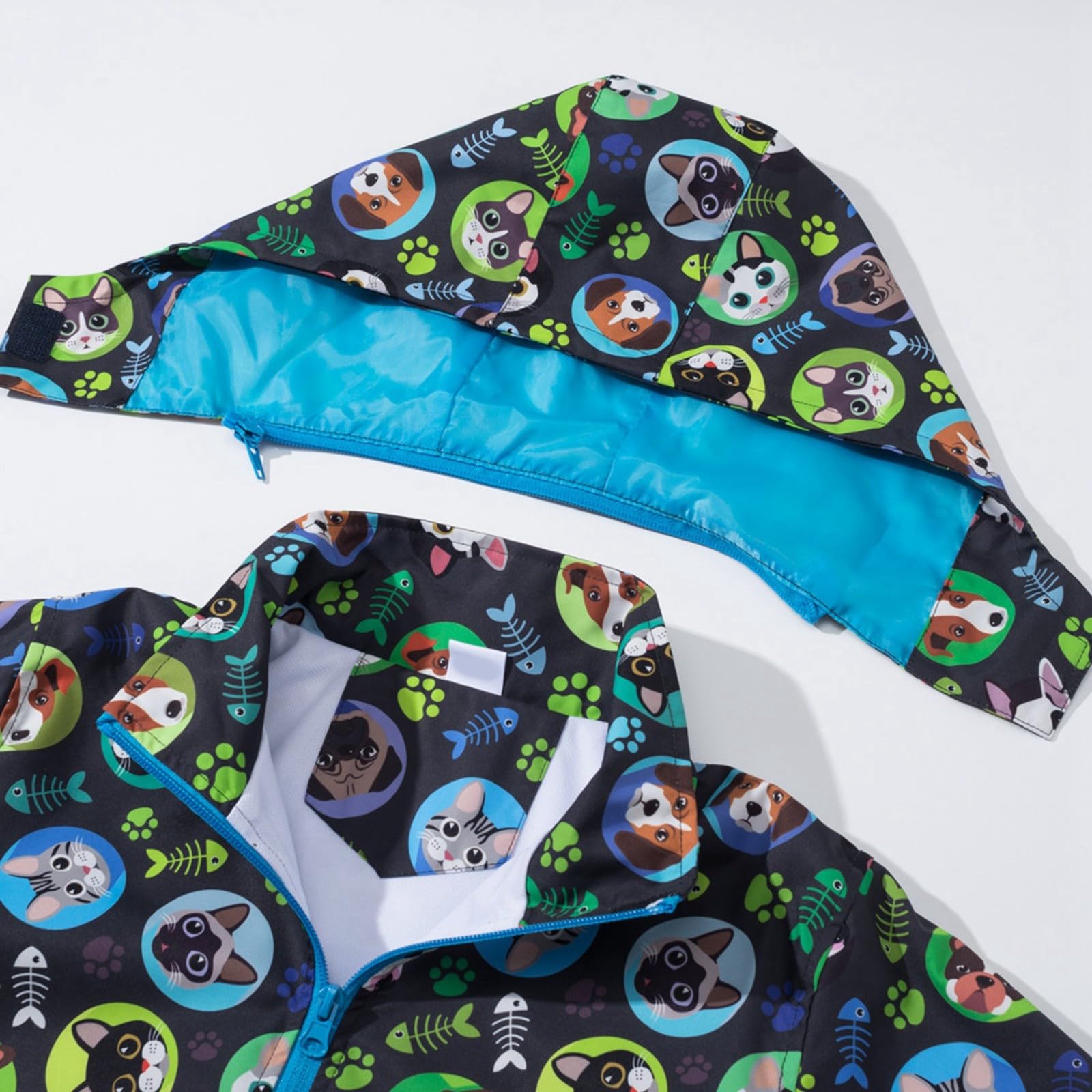 Genérico Chubasquero NiñA 6 AñOs,Chaqueta Cortavientos con Capucha Desmontable para NiñOs PequeñOs Ropa Informal para Exteriores Impermeable Ligero Y CóModo para OtoñO E Invierno
