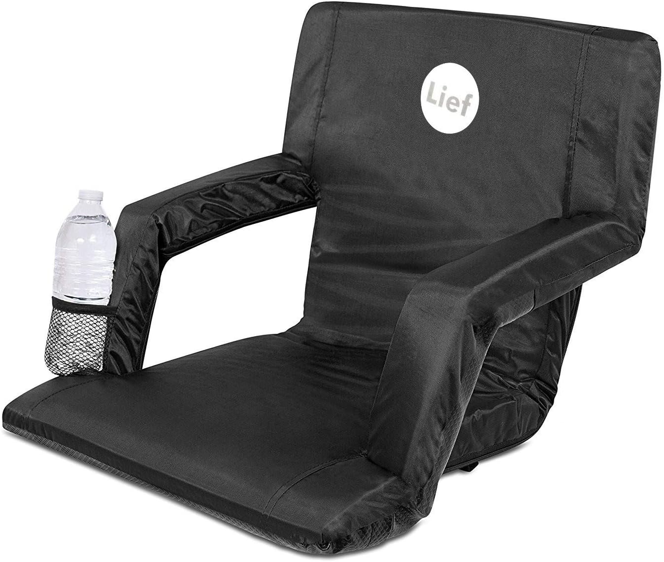 Lief Foldable Adjustable Back Support, Collapsible Arm Rests, Portable With Easy To Carry Straps