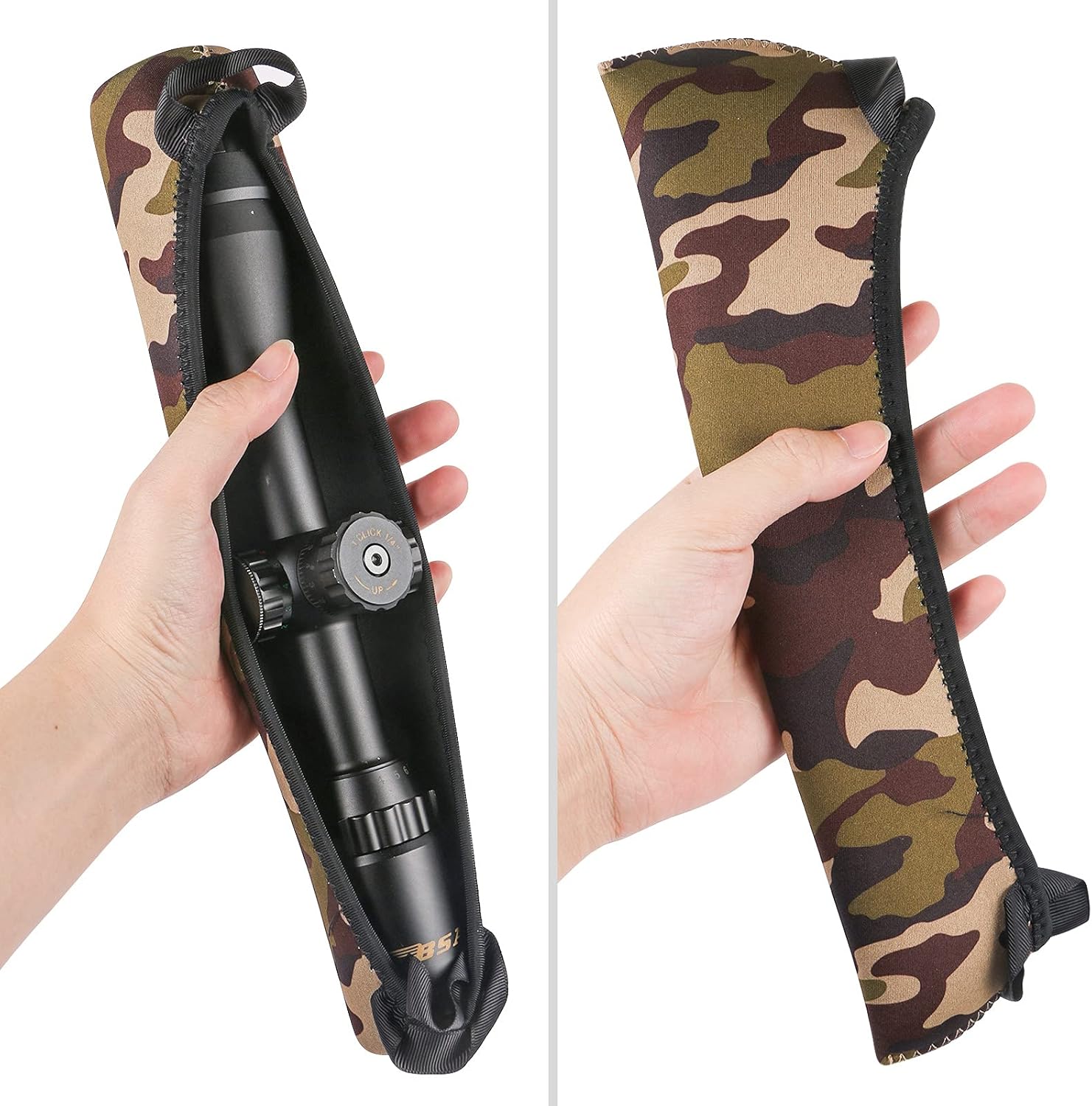 3-Pack Scope Cover Waterproof Neoprene Scope Covers Optics Lens Cover 12"