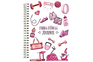 Nutrition and Fitness Journal with Weight Loss Tracking