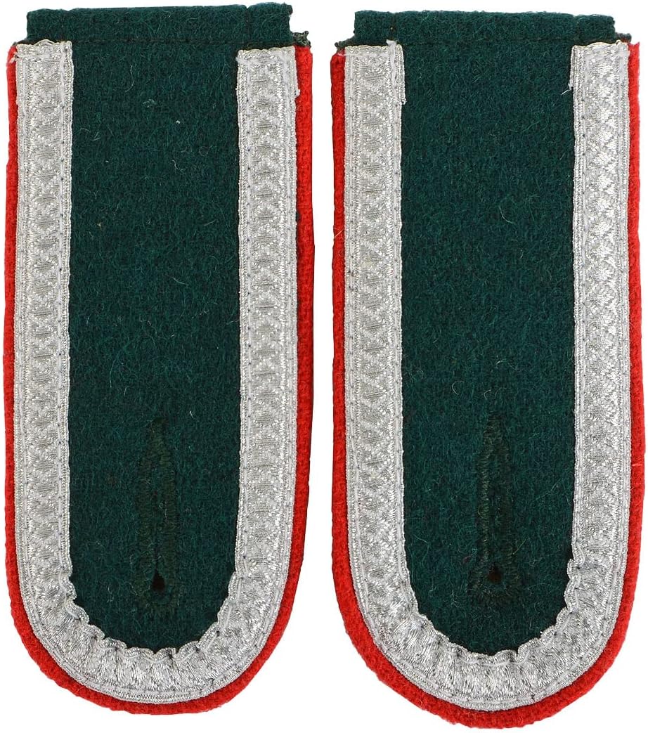 Epic Militaria German Unteroffizier Bottle Green Shoulder Boards - Epaulettes WW2 WWII