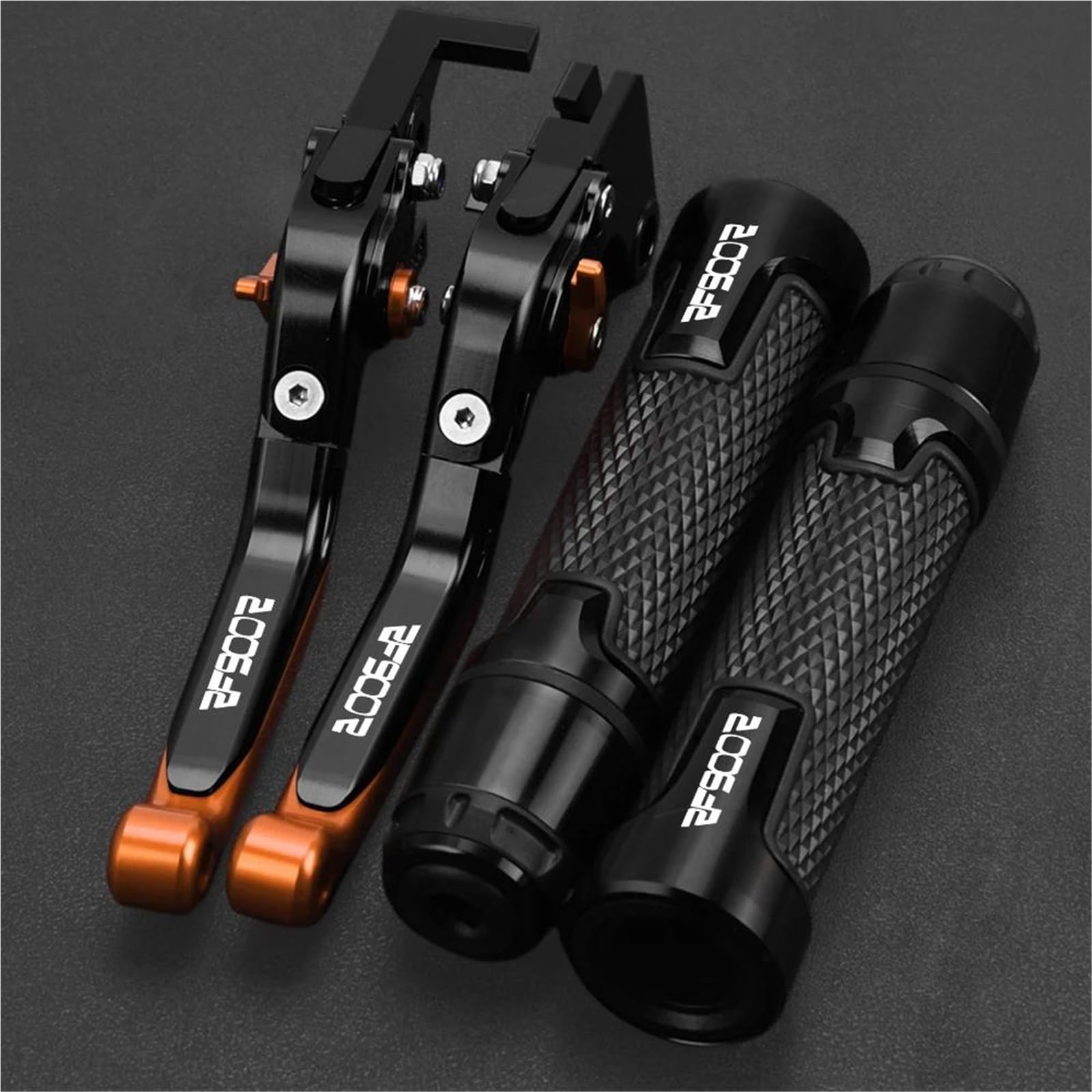 GQUIKGW Replace Pivot Clutch Levers Control Handles Motorcycle Parts Brake Lever Adjustable for Suzuki RF900R RF 900R RF900 R 1994-1997(Orange 3)