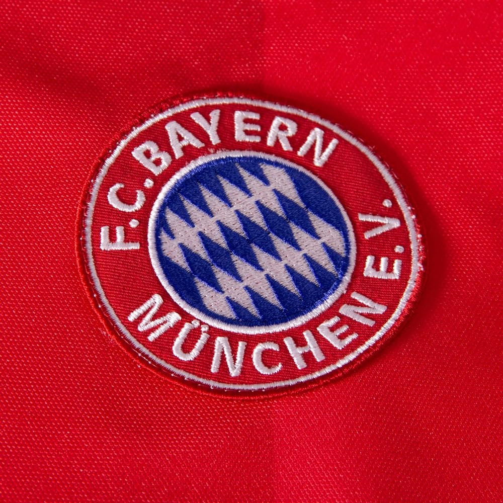COPA - Retro Fußballtrikot Herren - FC Bayern München 1988/89 - Rot - 100% Polyester