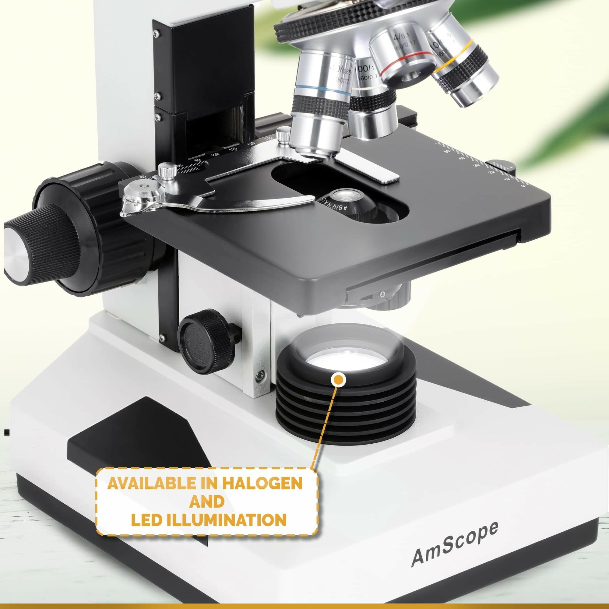 Amscope 7,7 kilogram full-size professionale binocolo composto microscopio biologico, 40 x -2000 x 3D con due strati da stadio + 1.3 MP fotocamera digitale USB