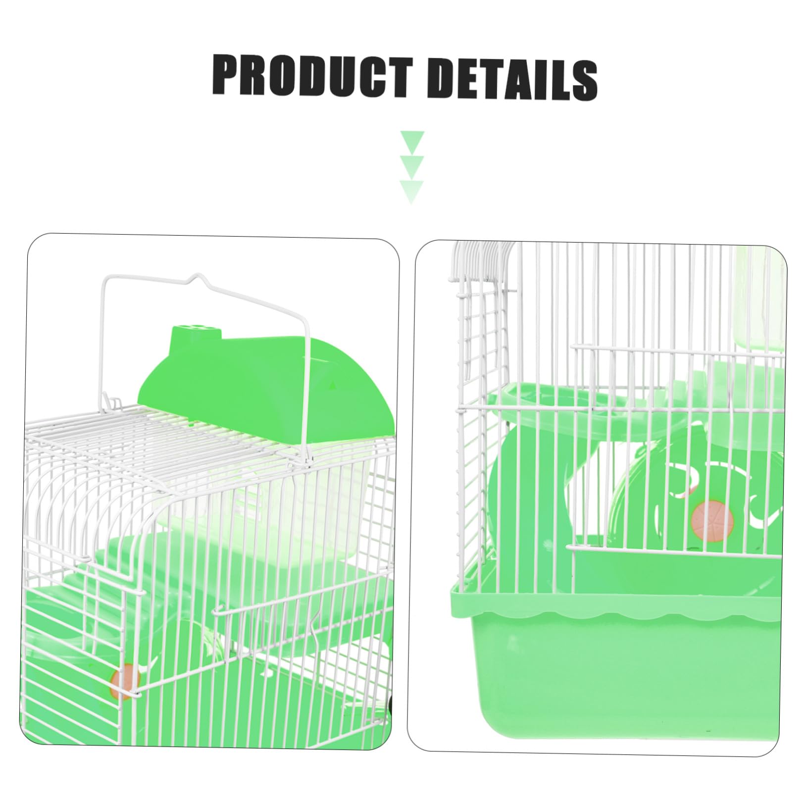 Hamsterhütte mit Privatem Raum für Kleintiere und Chinchillas