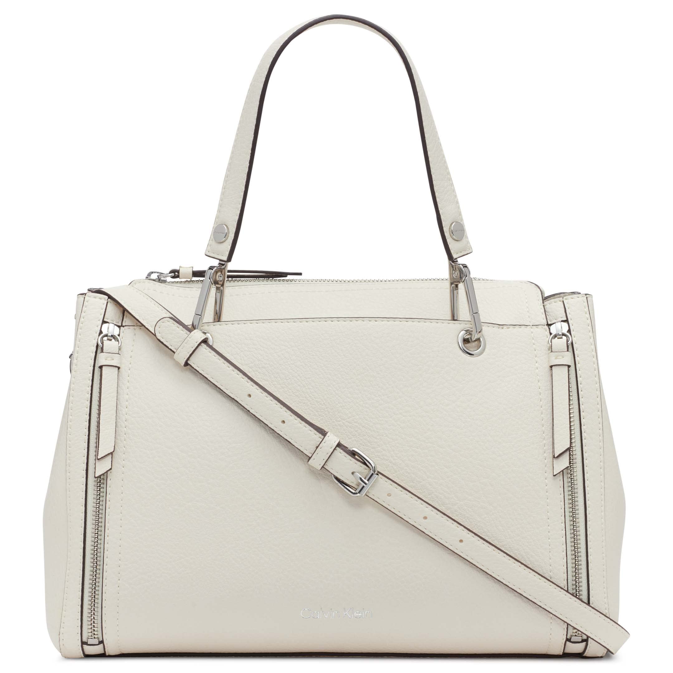 Calvin KleinReyna Novelty Satchel, Caramel Combo, One Size