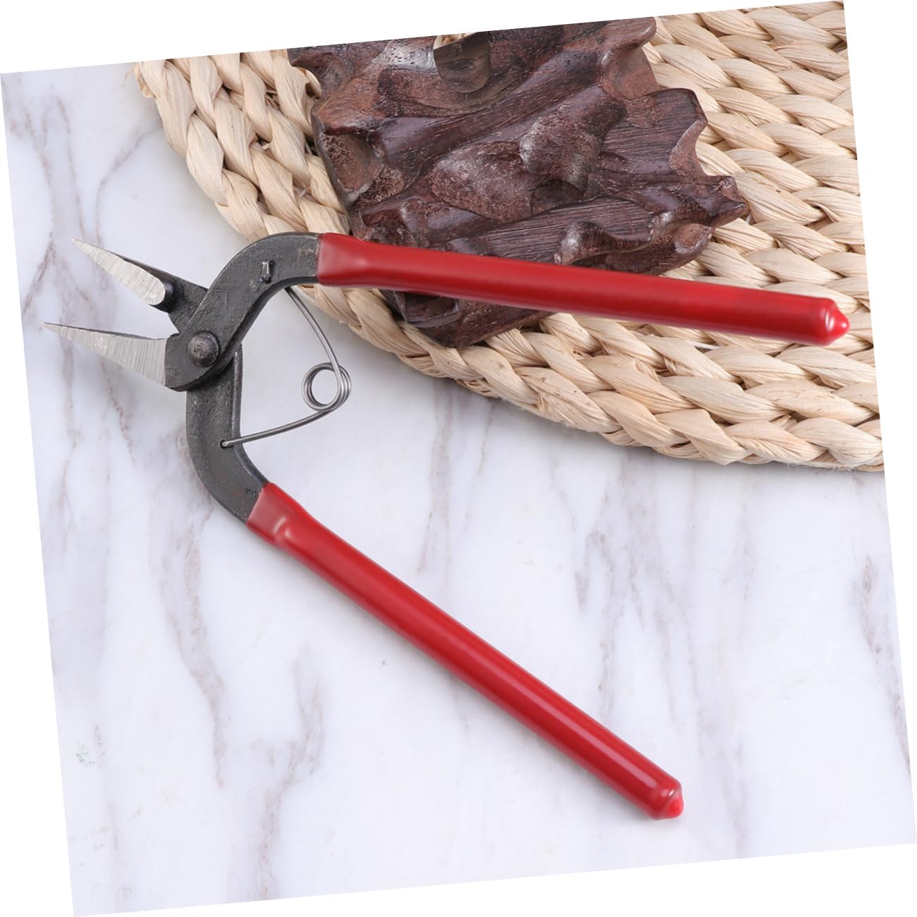 DOITOOL Multi Functional Jewelry Pliers Durable Flat Nose Pliers for Household Tasks for Twisting Wire Rings and Beads Comfortable Grip Reduces Hand Fatigue