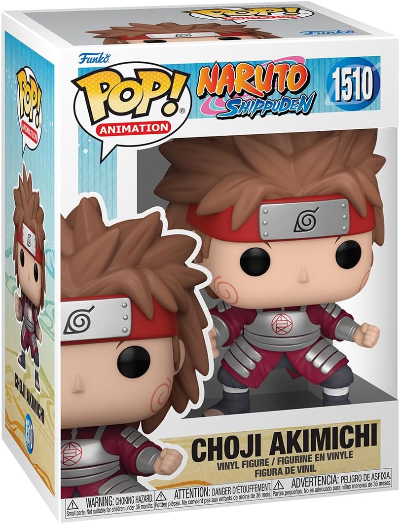 Pop! Animation: Naruto - Choji Chōji Akimichi - Collectable Vinyl Figure - Gift Idea - Official Merchandise - Toys for Kids & Adults - Anime Fans - Model Figure for Collectors and Display