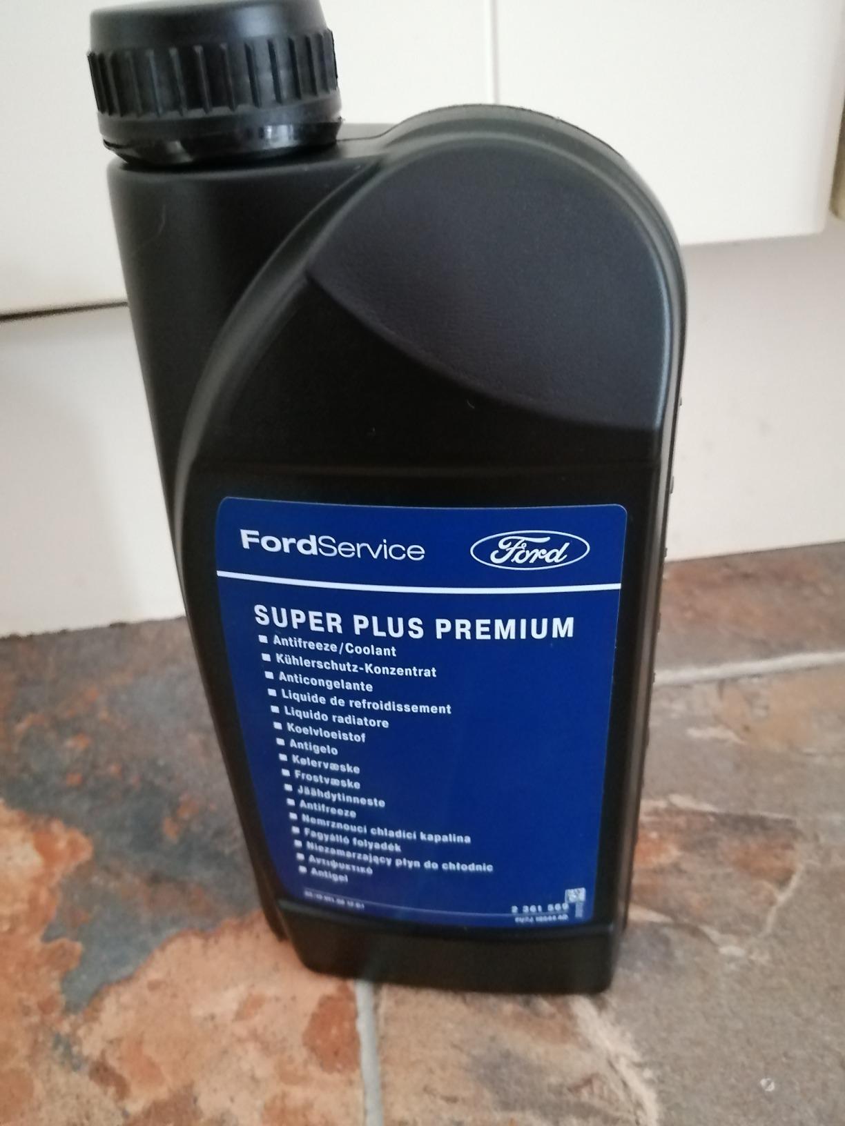 Genuine Ford Super Plus Premium Antifreeze 1 Litres Amazon.co.uk