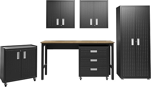 Miniatura 30 de Manhattan Comfort Fortress - Unidades de almacenamiento, color gris carbón Gris carbón,Blanco,Negro/Gris,Gris,https://www.amazon.com/dp/undefined