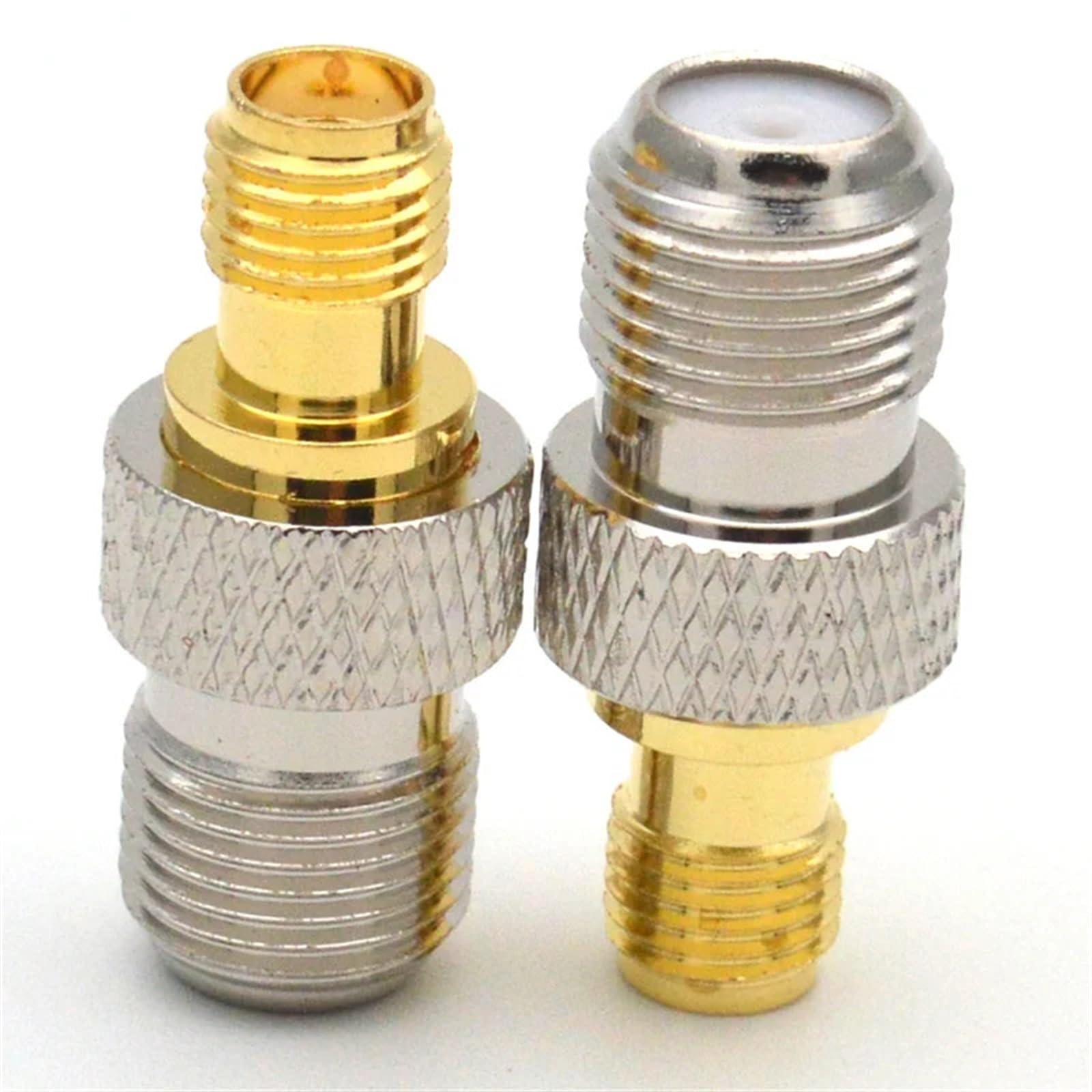 Adaptateur coaxial RF F vers SMA, 5/20/100 pièces, connecteur Jack Femelle Type F vers SMA Femelle/RP SMA Femelle