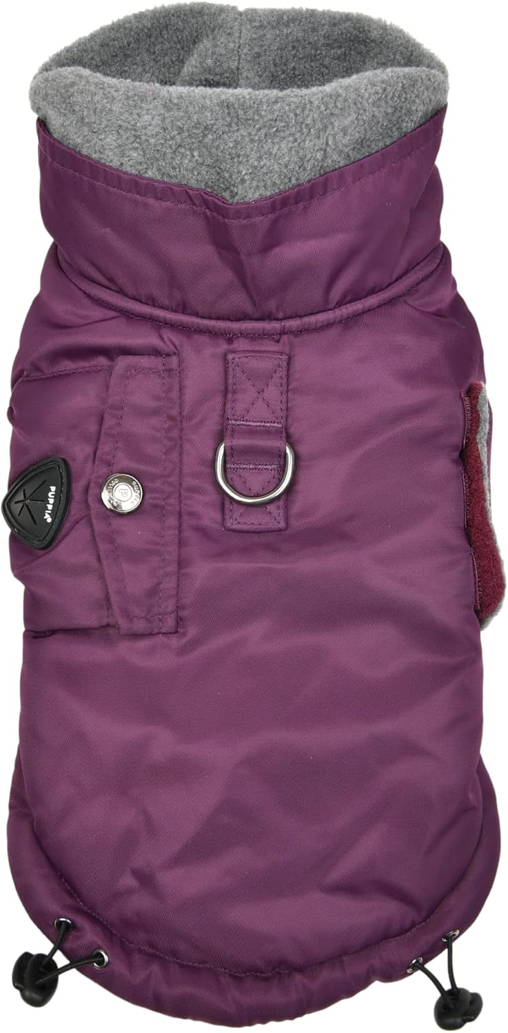 Puppia Tomas Winter Vest - Purple - XXL