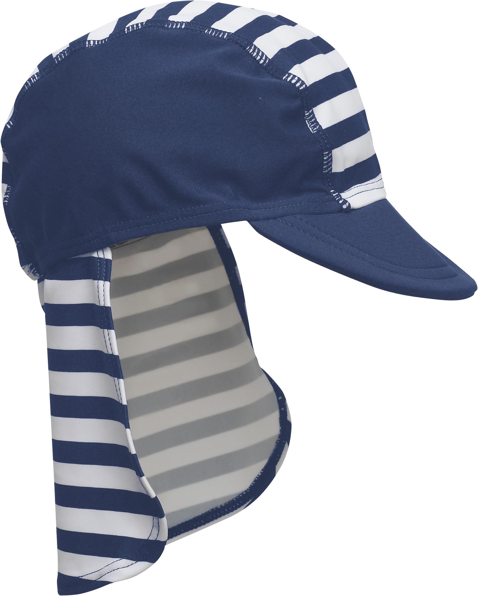 Playshoes Czapka chłopięca czepek kąpielowy, czapka kąpielowa Maritim z ochroną UV, wielokolorowy (oryginalny), 53 cm