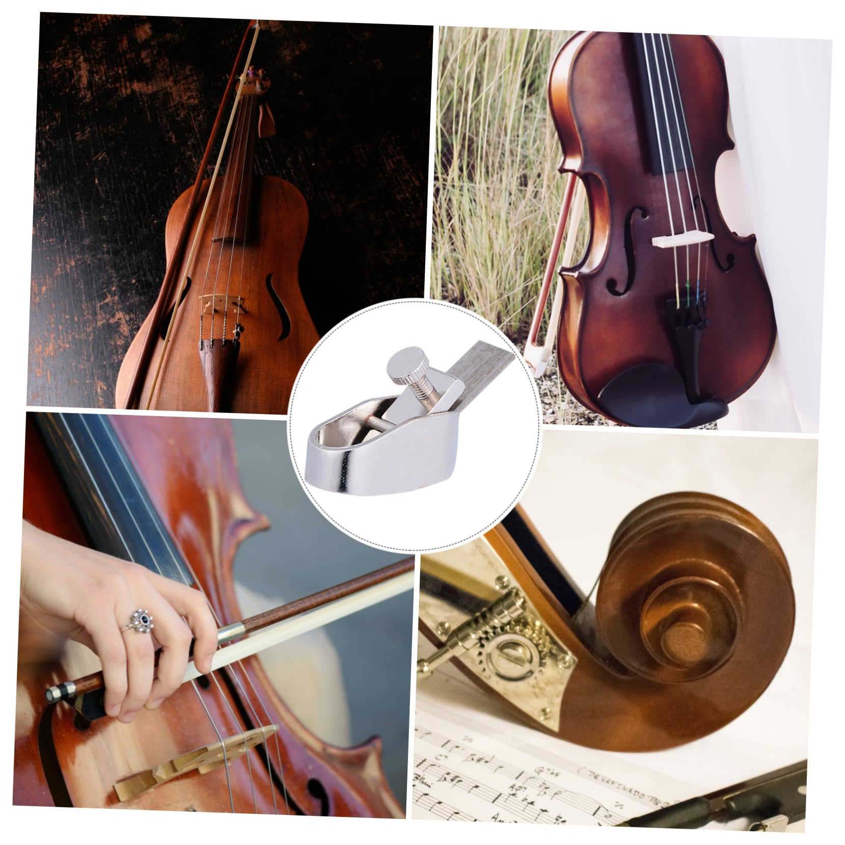 ibasenice 3-teiliges Langlebiges Gitarrenbauer-werkzeug Aus Messing Gebogener Hobel Geschärfter Stahl Für Die Reparatur Von Violine Und Bratsche