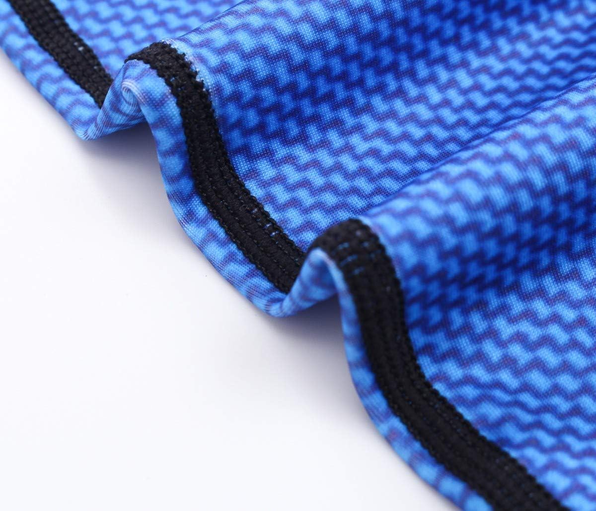 Red Plume Men's Compression Pants Quick Dry Cool Baselayer Leggings Workout Active Sport Printing Pants - Image 6