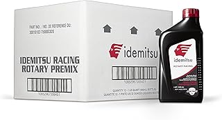 Idemitsu Gear Lube 12 Pack Racing Rotary Gear Fluid Premix Full Synthetic Gear Oil for High-Performance Rotary Engines