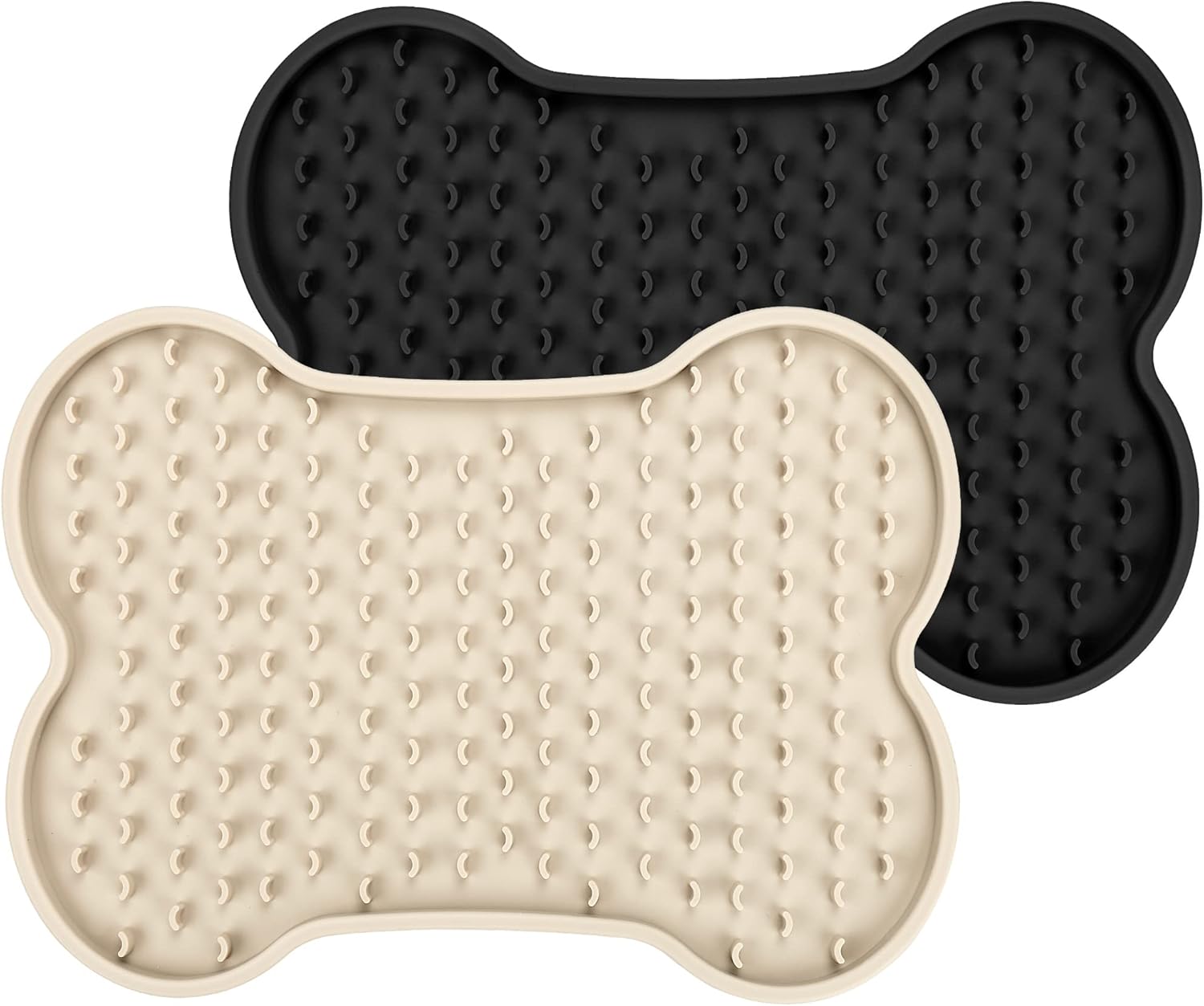 UPSKY Licking Mat for Dogs and Cats 2 Pack Pet Lick Mats