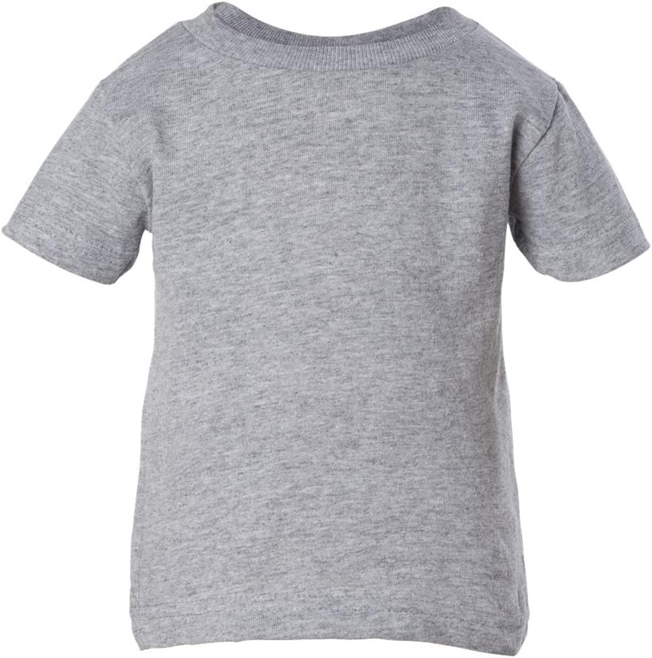 Marky G Apparel Baby 100% Cotton Jersey Short-Sleeve Crew-Neck T-Shirt (Pack of 3)