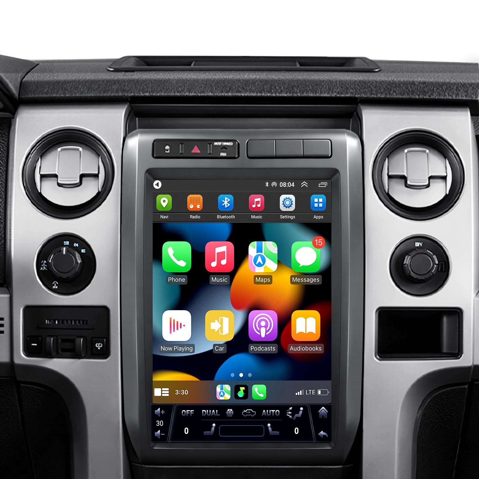 Photo 1 of Toeeklsa Car Radio for Ford F150 2009-2012 (Manual AC) 12.1"
