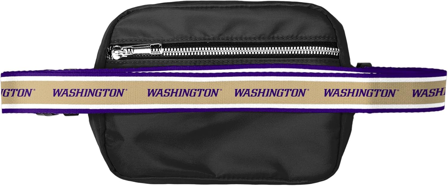 NCAA College Team Color Wordmark Crossbody Belt Bag
