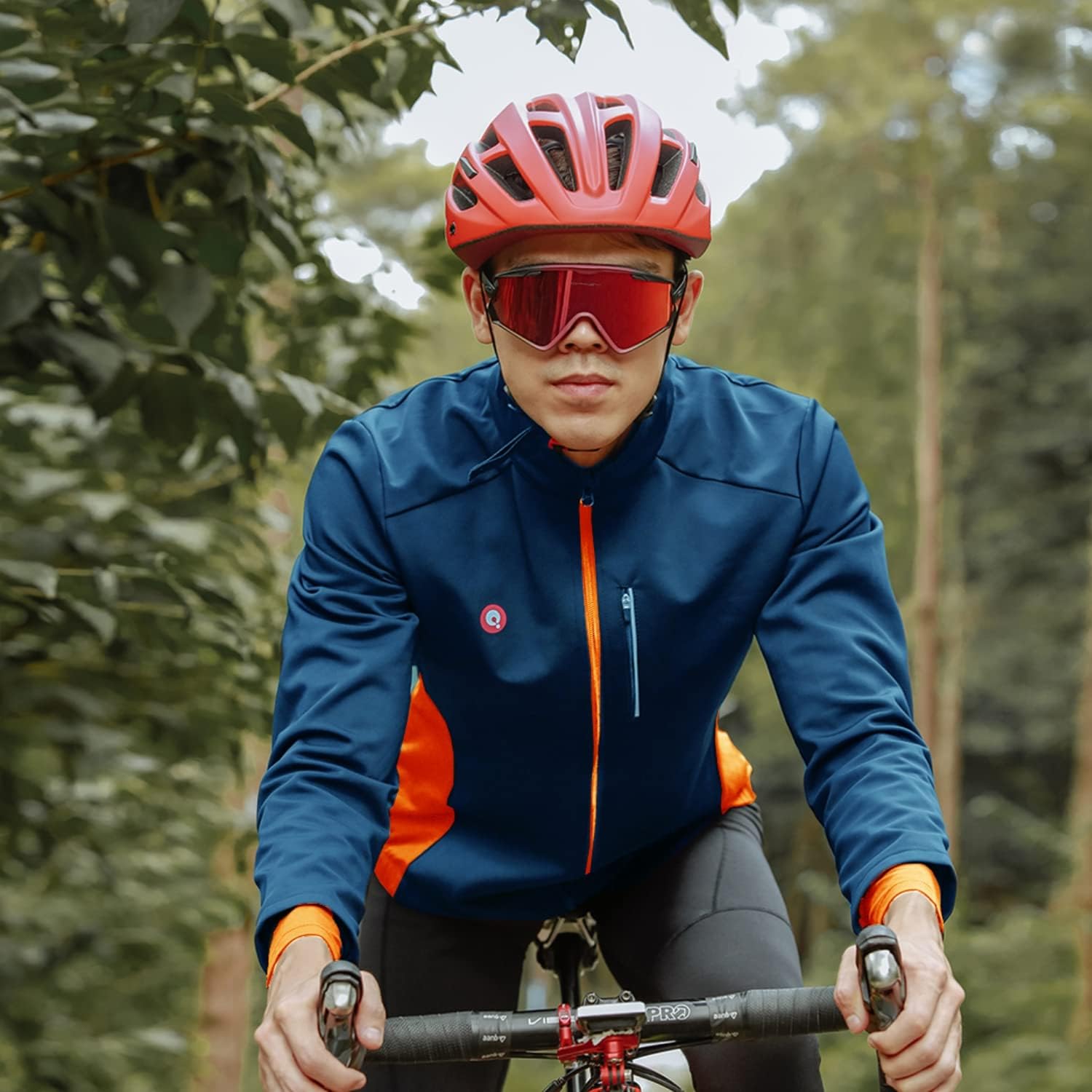 Przewalski Cycling Bike Jackets for Men Winter Thermal Running Jacket Windproof Breathable Reflective Softshell Windbreaker - Image 2