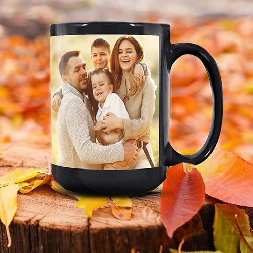 Miniatura 4 de Taza personalizada taza de café personalizada con logotipo de texto, imagen, regalos personalizados para aniversario, cumpleaños, amigos, familia,