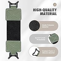 Vista 3 de MoKo Correa de mano de seguridad para tablet eReader/Fire de 6-8", Kindle/Kobo/Voyaga/Lenovo/Sony Kindle E-Book Tablet, correa de mano elástica