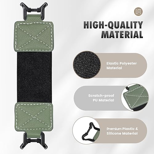 Miniatura 3 de MoKo Correa de mano de seguridad para tablet eReaderFire de 6 a 8 pulgadas, KindleKoboVoyagaLenovoSony Kindle E-Book, correa de mano elástica