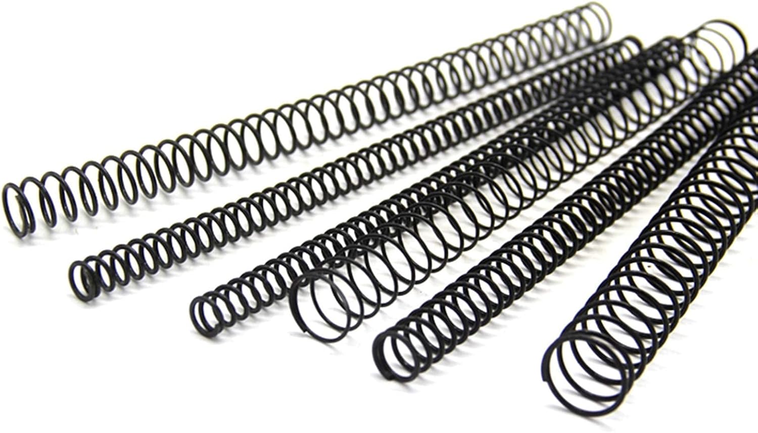 Amazon Co Jp 2pcsばね鋼コイルばね圧縮ばね 線径1mm 産業 研究開発用品